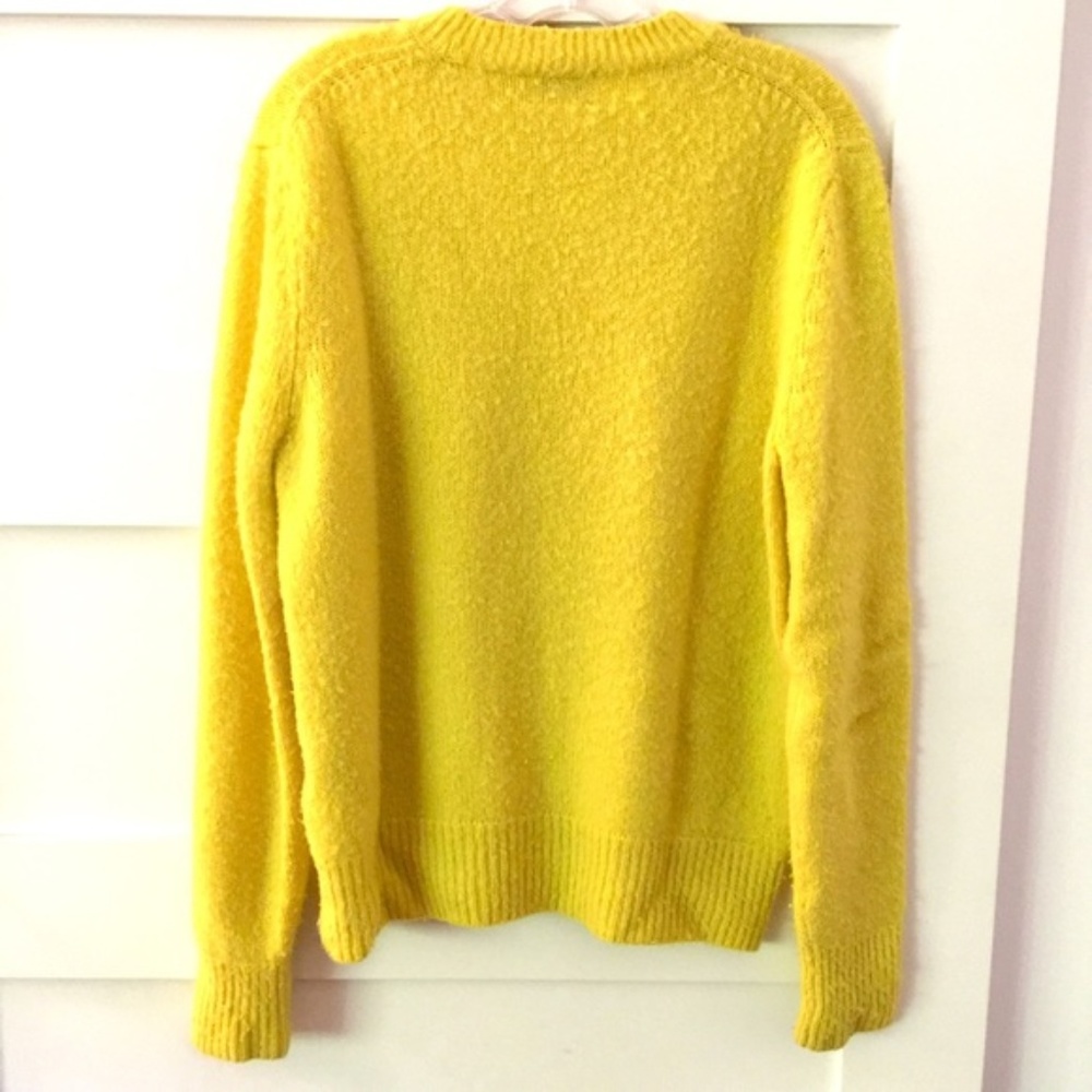 Acne Studios Yellow "Peele" Wool/Cashmere Sweater
